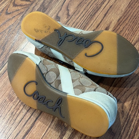 Coach sneakers with Velcro - worn once - Picture 6 of 7